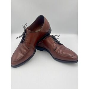 Allen Edmonds LaSalle Shoes Mens Size 8.5 Brown Leather Oxford Dress Made USA